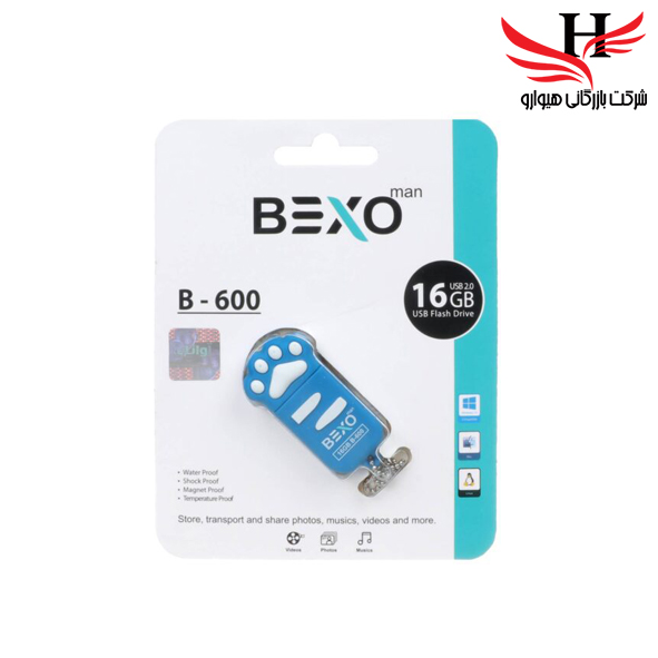 تصویر فلش مموری بکسو با ظرفیت 16 گیگ مدلB-600